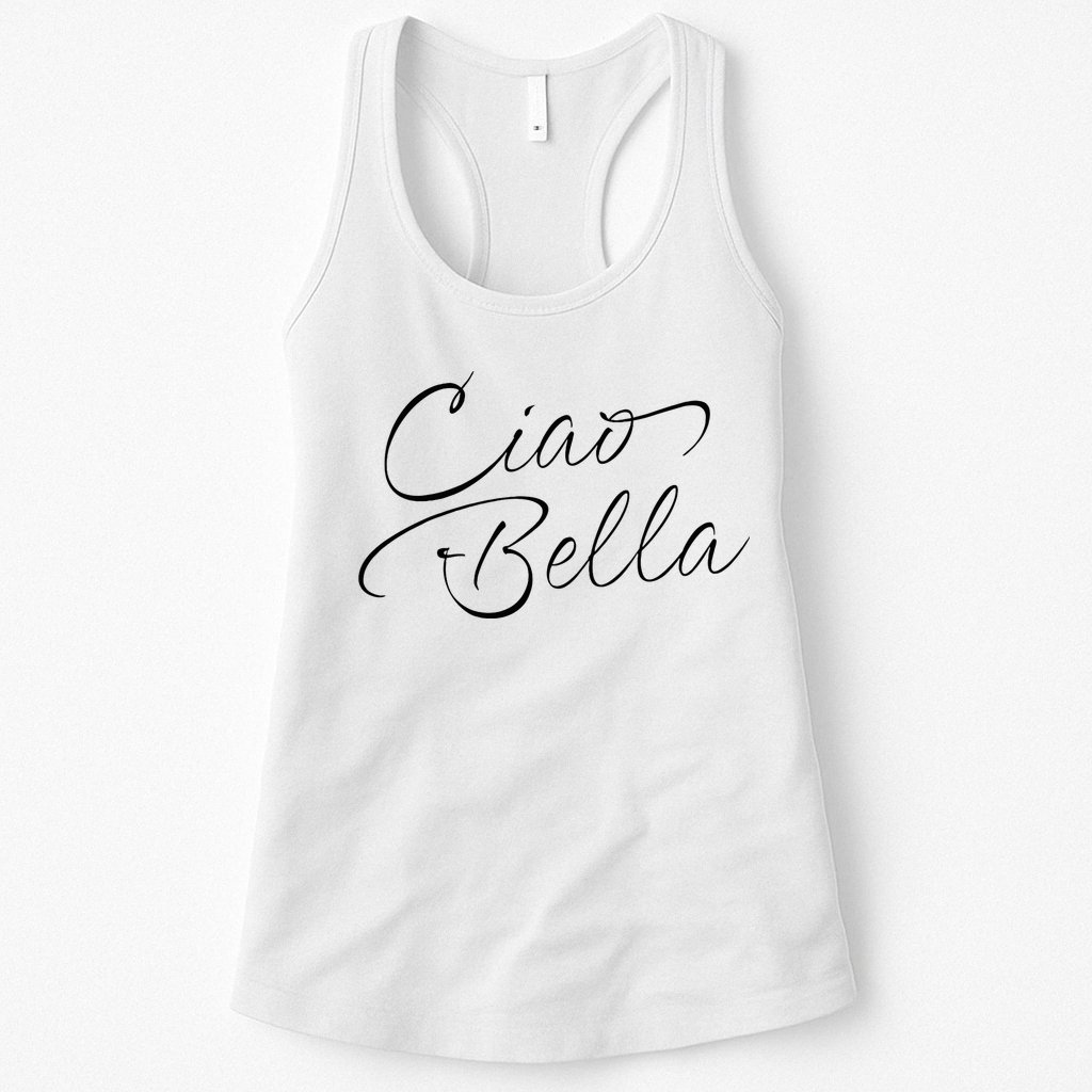 Italian Ciao Bella Womens Tank Top