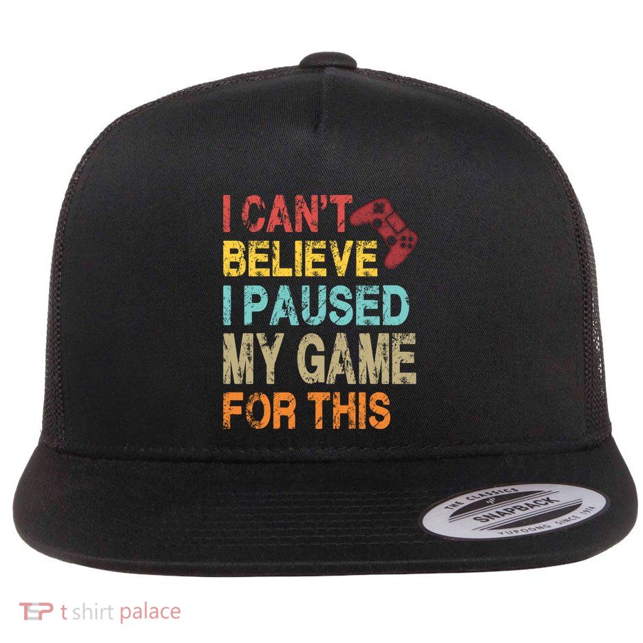 I Can't Believe I Paused My Game For This Flatbill Hat