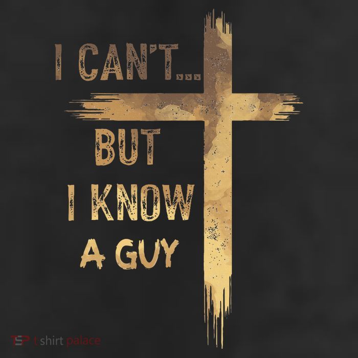 I CanT But I Know A Guy Jesus Cross Funny Christian Adult Drive Performance Visor