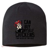 I Can Buy Myself Chickens My Own Eggs Local Eggs Egg Dealer Sustainable Beanie