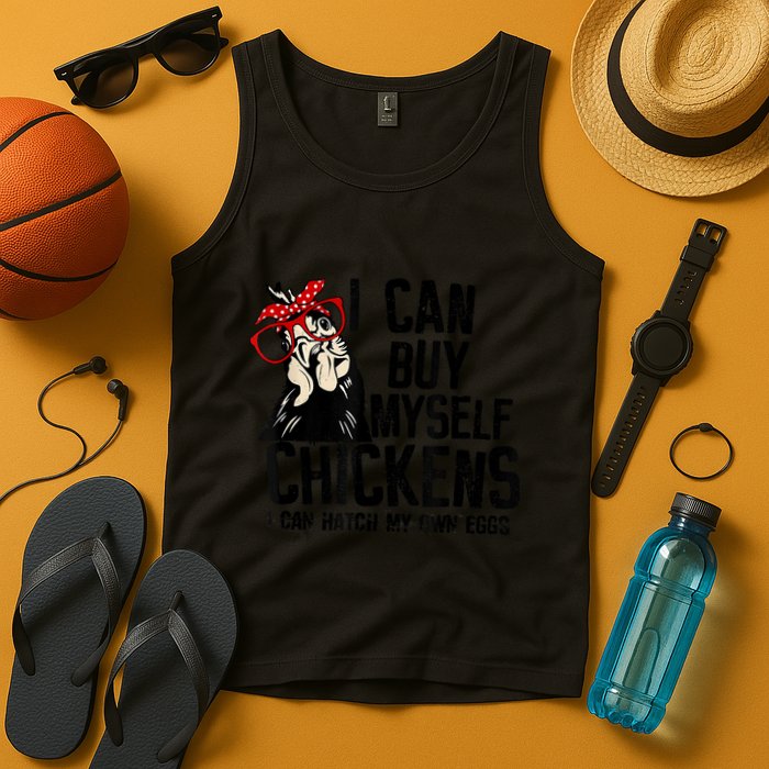 I Can Buy Myself Chickens My Own Eggs Local Eggs Egg Dealer Tank Top