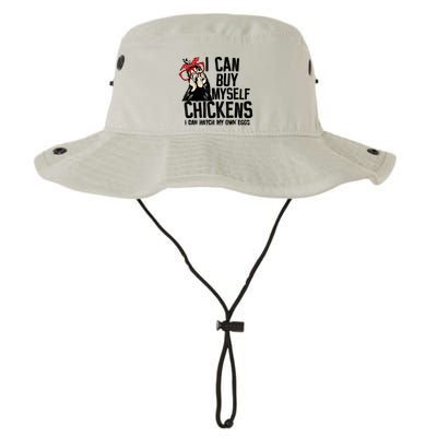I Can Buy Myself Chickens My Own Eggs Local Eggs Egg Dealer Bucket Hat