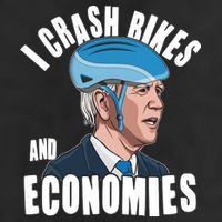 I Crash Bikes And Economies Anti Biden 11oz C Handle Ceramic Mug