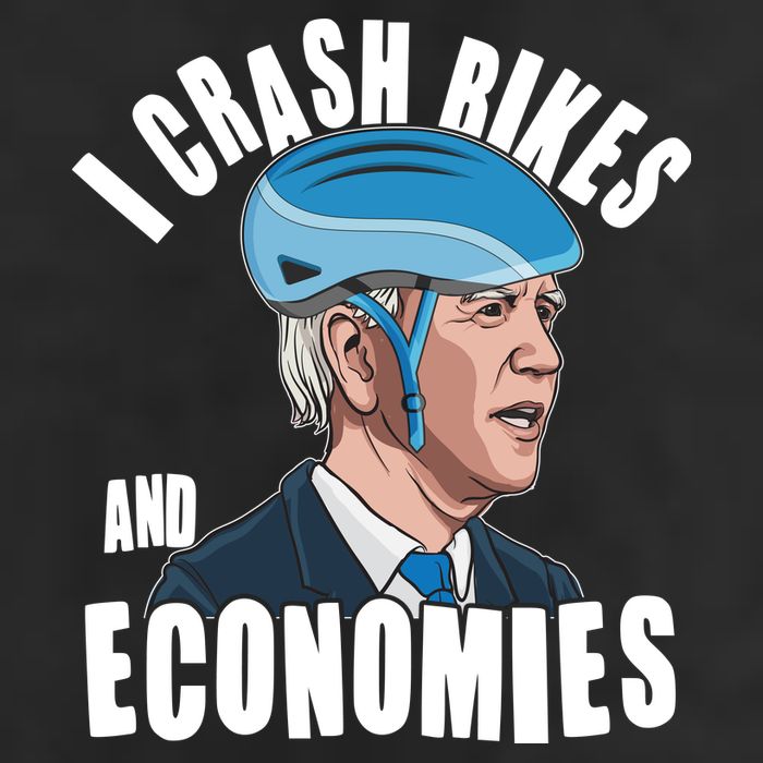 I Crash Bikes And Economies Anti Biden 11oz C Handle Ceramic Mug