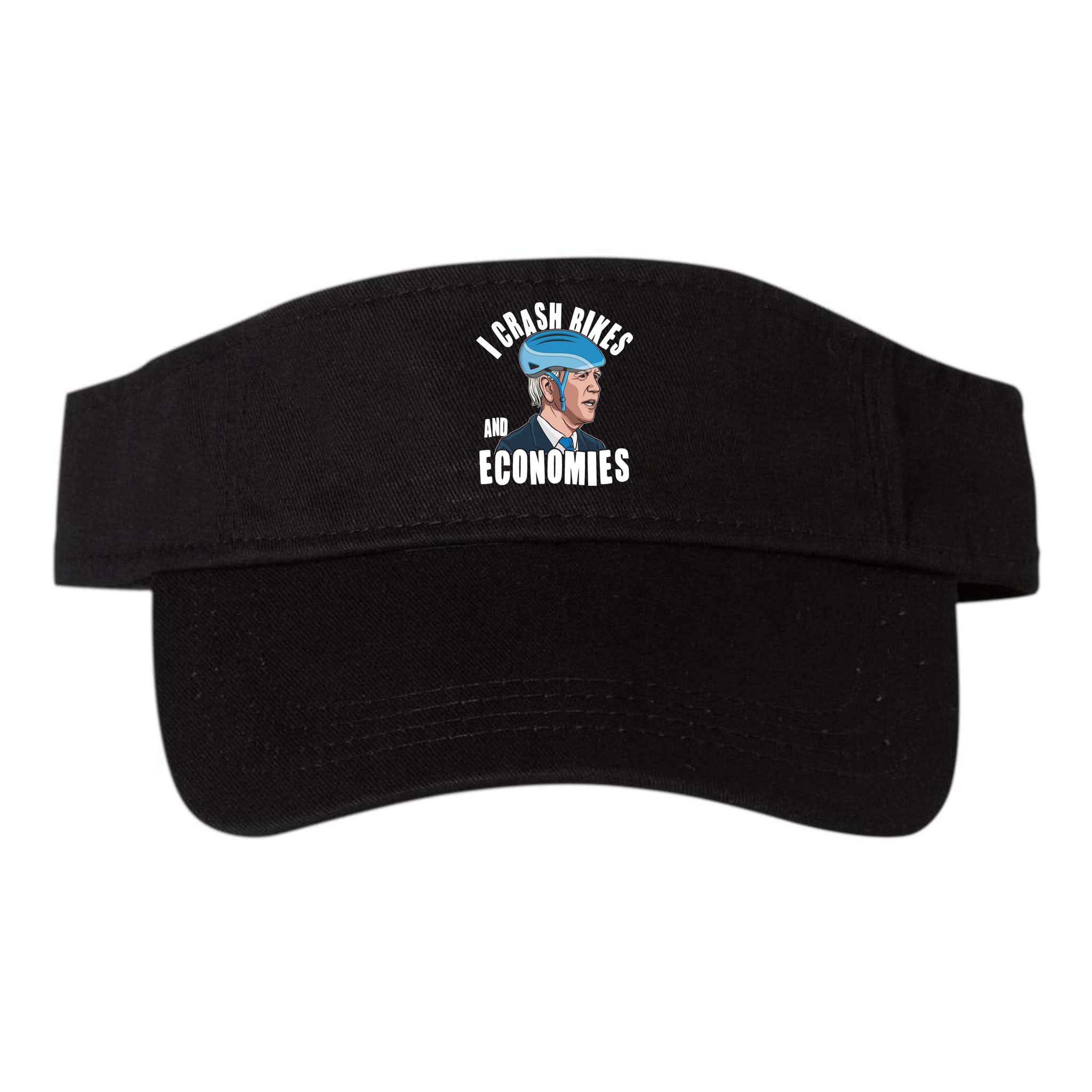 I Crash Bikes And Economies Anti Biden Visor