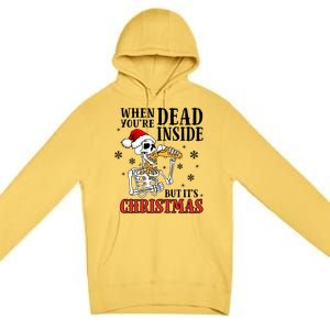 ItS Christmas But IM Dead Inside Gift Premium Pullover Hoodie