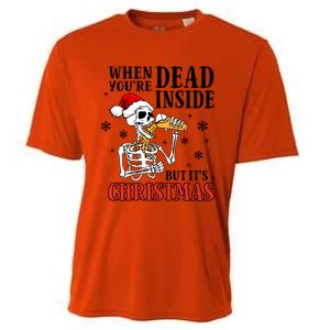 ItS Christmas But IM Dead Inside Gift Cooling Performance Crew T-Shirt