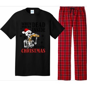 ItS Christmas But IM Dead Inside Gift Pajama Set