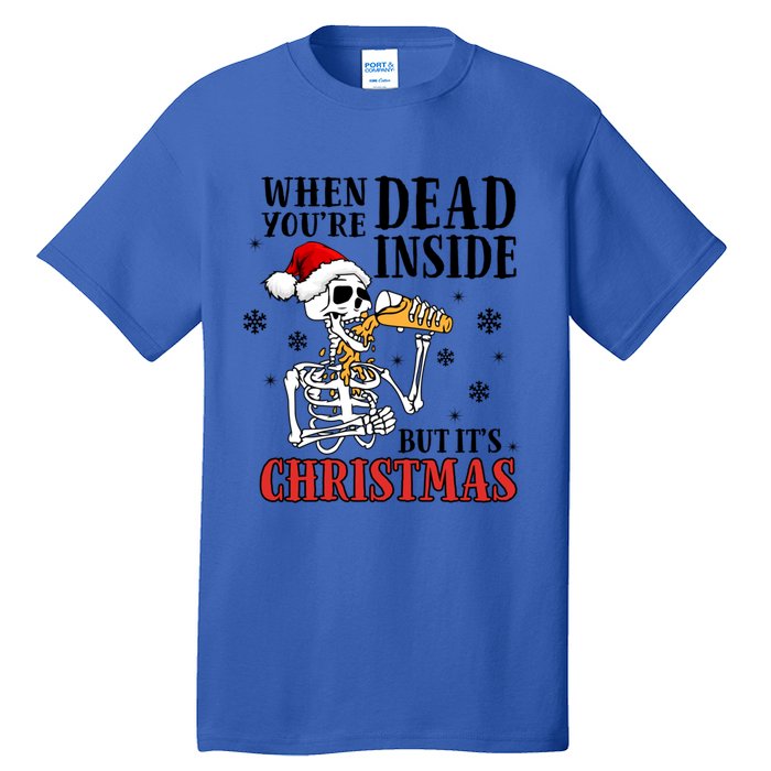 ItS Christmas But IM Dead Inside Gift Tall T-Shirt