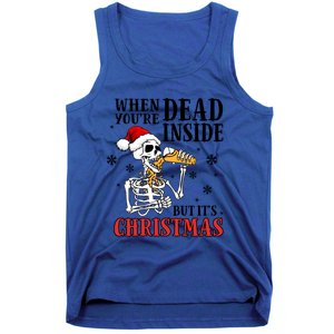 ItS Christmas But IM Dead Inside Gift Tank Top