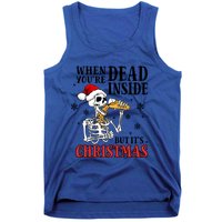 ItS Christmas But IM Dead Inside Gift Tank Top