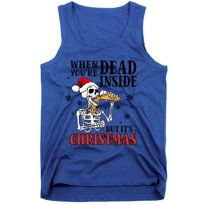 ItS Christmas But IM Dead Inside Gift Tank Top