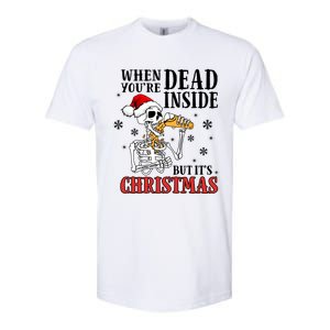 ItS Christmas But IM Dead Inside Gift Softstyle CVC T-Shirt