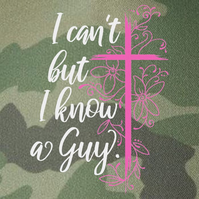 I CanT But I Know A Guy Jesus Cross Funny Christian Legacy Tie Dye Trucker Hat