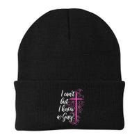 I CanT But I Know A Guy Jesus Cross Funny Christian Beanie