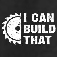 I Can Build That Woodworker Carpenter Funny Woodworking Gift 25L Jumbo Tote
