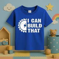 I Can Build That Woodworker Carpenter Funny Woodworking Gift Toddler T-Shirt