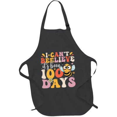I CanT Believe Its Been 100 Days Funny 100 Days Smarter Bee Apron