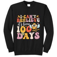 I CanT Believe Its Been 100 Days Funny 100 Days Smarter Bee Sweatshirt