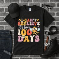 I CanT Believe Its Been 100 Days Funny 100 Days Smarter Bee Tall T-Shirt