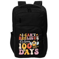 I CanT Believe Its Been 100 Days Funny 100 Days Smarter Bee Impact Tech Backpack