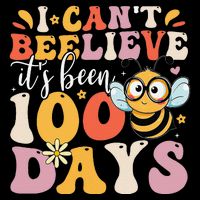 I CanT Believe Its Been 100 Days Funny 100 Days Smarter Bee Impact Tech Backpack