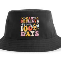 I CanT Believe Its Been 100 Days Funny 100 Days Smarter Bee Sustainable Bucket Hat