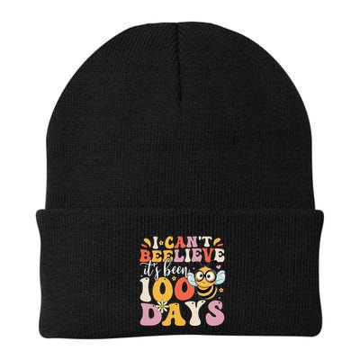 I CanT Believe Its Been 100 Days Funny 100 Days Smarter Bee Beanie