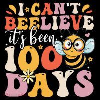 I CanT Believe Its Been 100 Days Funny 100 Days Smarter Bee Mesh Reversible Basketball Jersey Tank
