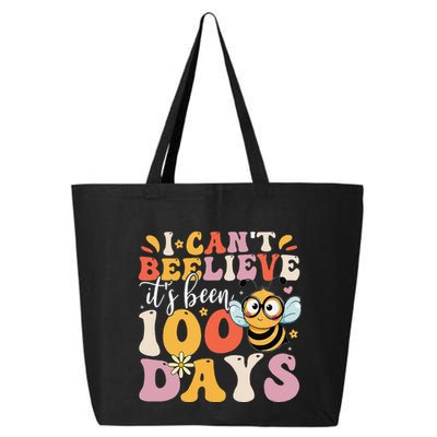 I CanT Believe Its Been 100 Days Funny 100 Days Smarter Bee 25L Jumbo Tote