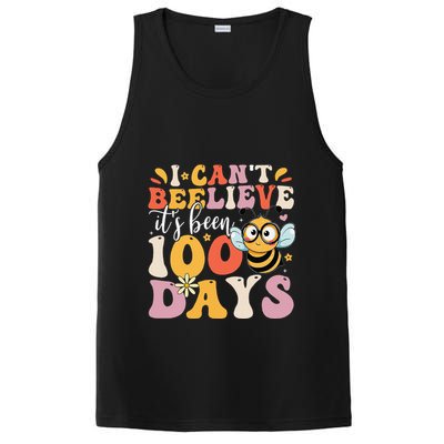 I CanT Believe Its Been 100 Days Funny 100 Days Smarter Bee PosiCharge Competitor Tank