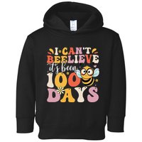 I CanT Believe Its Been 100 Days Funny 100 Days Smarter Bee Toddler Hoodie
