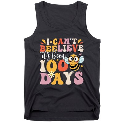 I CanT Believe Its Been 100 Days Funny 100 Days Smarter Bee Tank Top