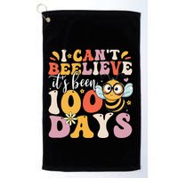 I CanT Believe Its Been 100 Days Funny 100 Days Smarter Bee Golf Towel
