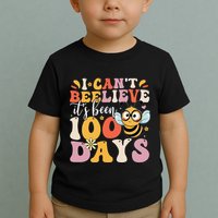 I CanT Believe Its Been 100 Days Funny 100 Days Smarter Bee Toddler T-Shirt