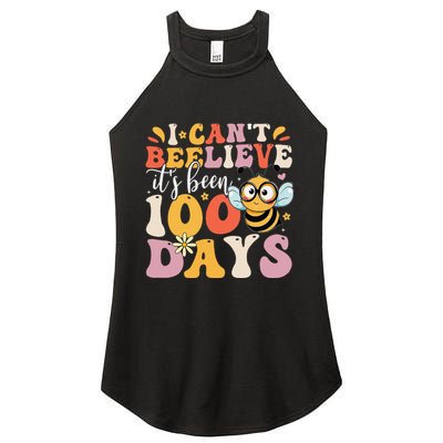 I CanT Believe Its Been 100 Days Funny 100 Days Smarter Bee Women's Perfect Tri Rocker Tank