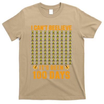 I CanT Believe Its Been 100 Days Funny Bee 100th Day School T-Shirt