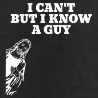 I Cant But I Know A Guy Jesus Christian 25L Jumbo Tote