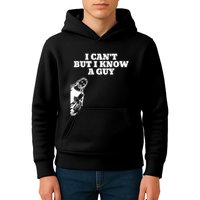I Cant But I Know A Guy Jesus Christian Kids Hoodie