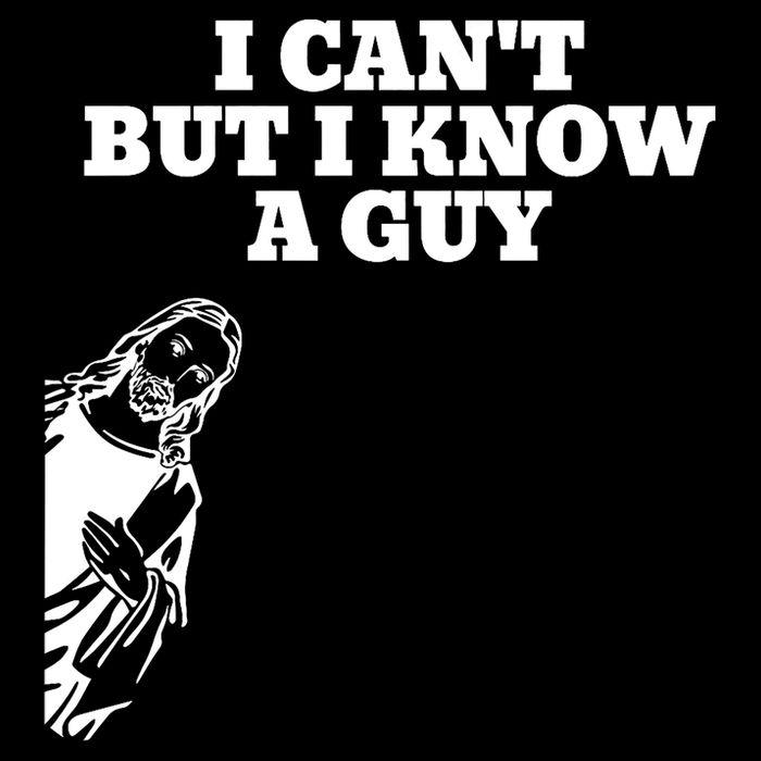 I Cant But I Know A Guy Jesus Christian Kids Hoodie