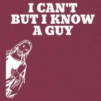 I Cant But I Know A Guy Jesus Christian 16oz Travel Tumbler