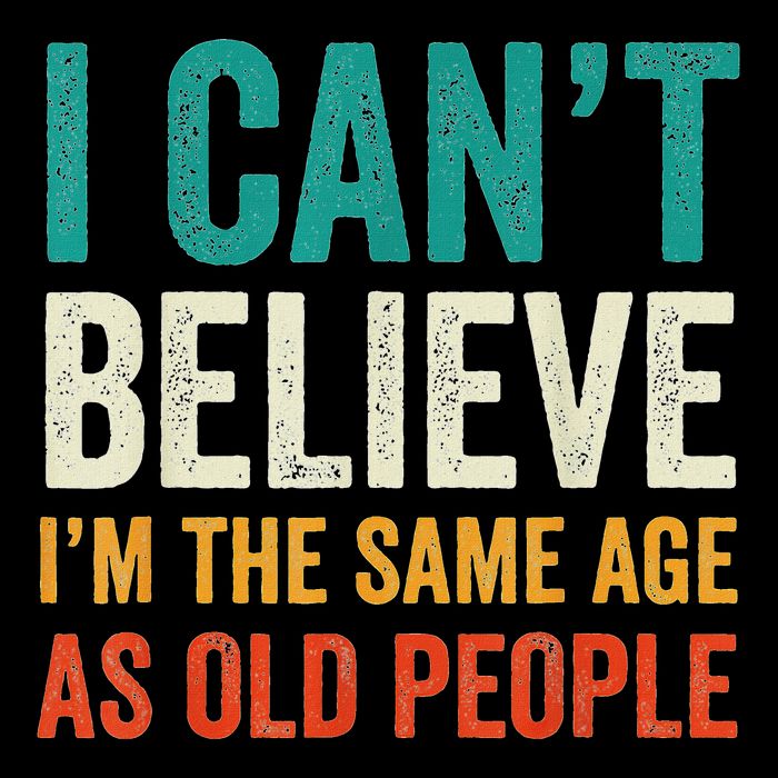 I CanT Believe IM The Same Age As Old People Funny Retro 16 in Basic Backpack