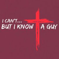 I Can't But I Know A Guy Jesus Cross Funny Christian  16oz Travel Tumbler