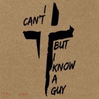 I CanT But I Know A Guy Jesus Cross Christian Christmas Cotton Canvas Backpack