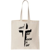 I CanT But I Know A Guy Jesus Cross Christian Christmas Bag