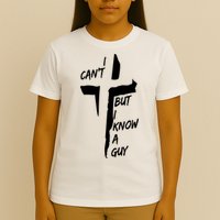 I CanT But I Know A Guy Jesus Cross Christian Christmas T-Shirt