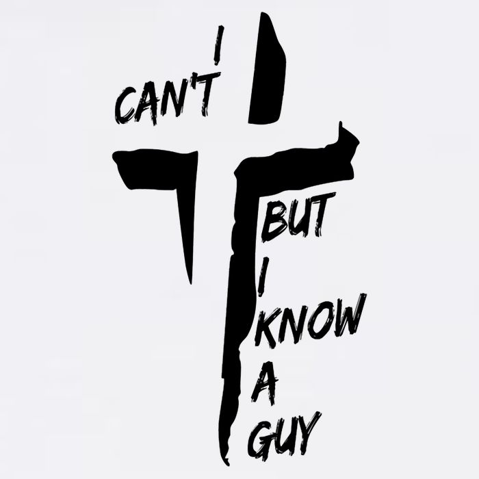 I CanT But I Know A Guy Jesus Cross Christian Christmas T-Shirt