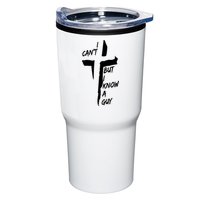 I CanT But I Know A Guy Jesus Cross Christian Christmas Tumbler