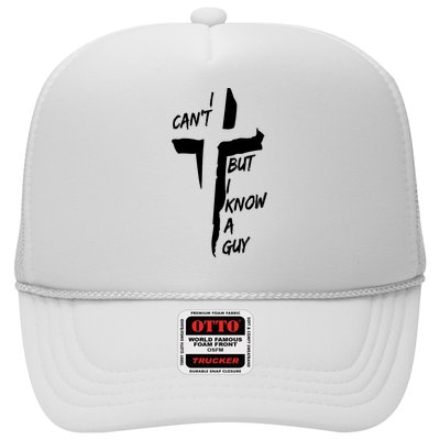 I CanT But I Know A Guy Jesus Cross Christian Christmas Trucker Hat