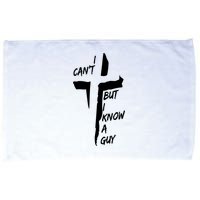 I CanT But I Know A Guy Jesus Cross Christian Christmas Microfiber Hand Towel